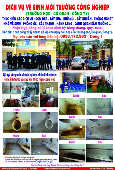 Dịch vụ vệ sinh - Vệ sinh công nghiệp