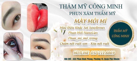 Thẩm mỹ viện - Phun xăm