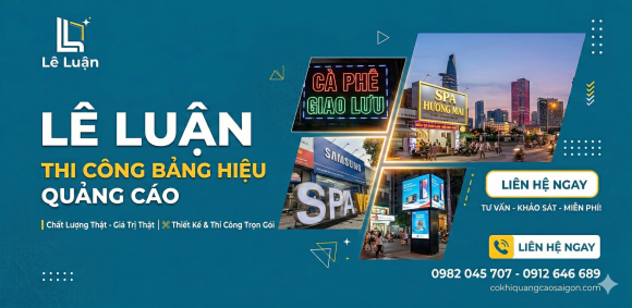 bảng hiệu quảng cáo