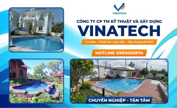 VINATECO - Top 3 công ty xây dựng hồ bơi chuyên nghiệp tại Tiền Giang