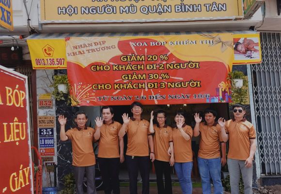 massage khiếm thị