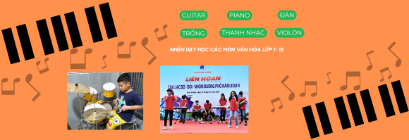 Nhạc cụ - Nhạc sống - Khoá học âm nhạc