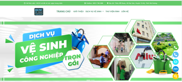 Dịch vụ vệ sinh - Vệ sinh công nghiệp