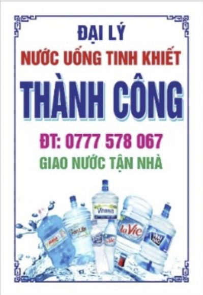 nước uống
