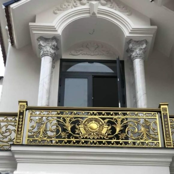 cổng nhôm đúc