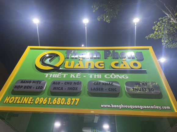 Thiết kế và thi công quảng cáo
