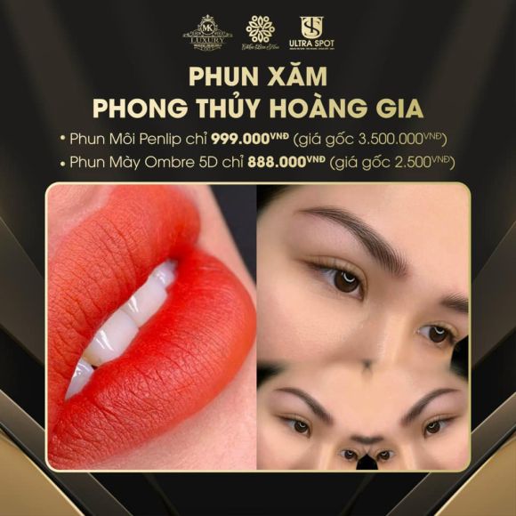 Thẩm mỹ viện - Phun xăm