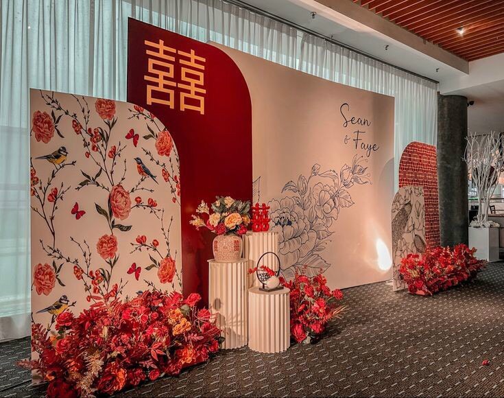 Mẫu trang trí backdrop đẹp
