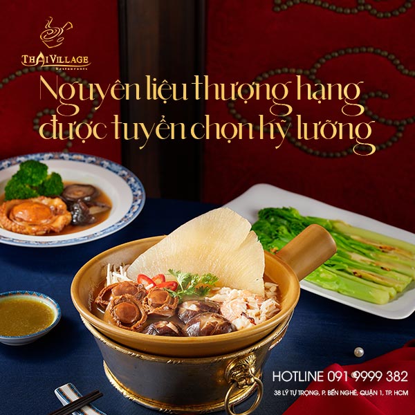 Thai Village – Nhà Hàng Hải Sản Sang Trọng Đậm Sắc Châu Á