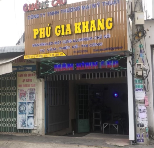 Công Ty TNHH Thương Mại Mỹ Thuật Phú Gia Khang