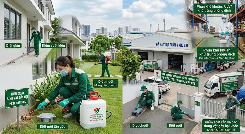 Top 3 Doanh Nghiệp Bán Thiết Bị Kiểm Soát Sinh Vật Gây Hại Uy Tín Tại TP.HCM