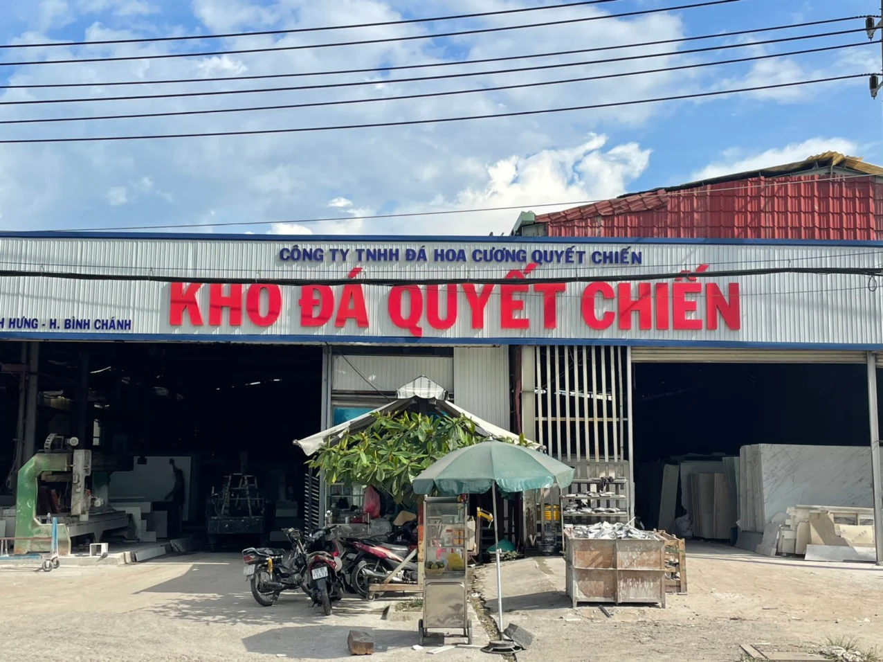 Kho đá hoa cương