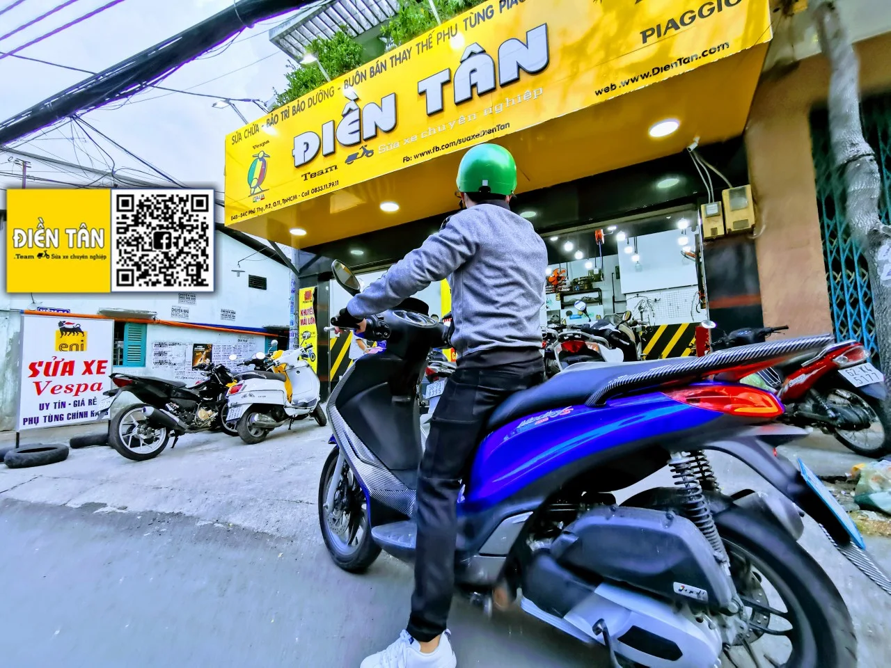 Sửa Xe Điền Tân – Địa Chỉ Sửa Chữa Vespa Piaggio Uy Tín Tại Quận 11, TP.HCM