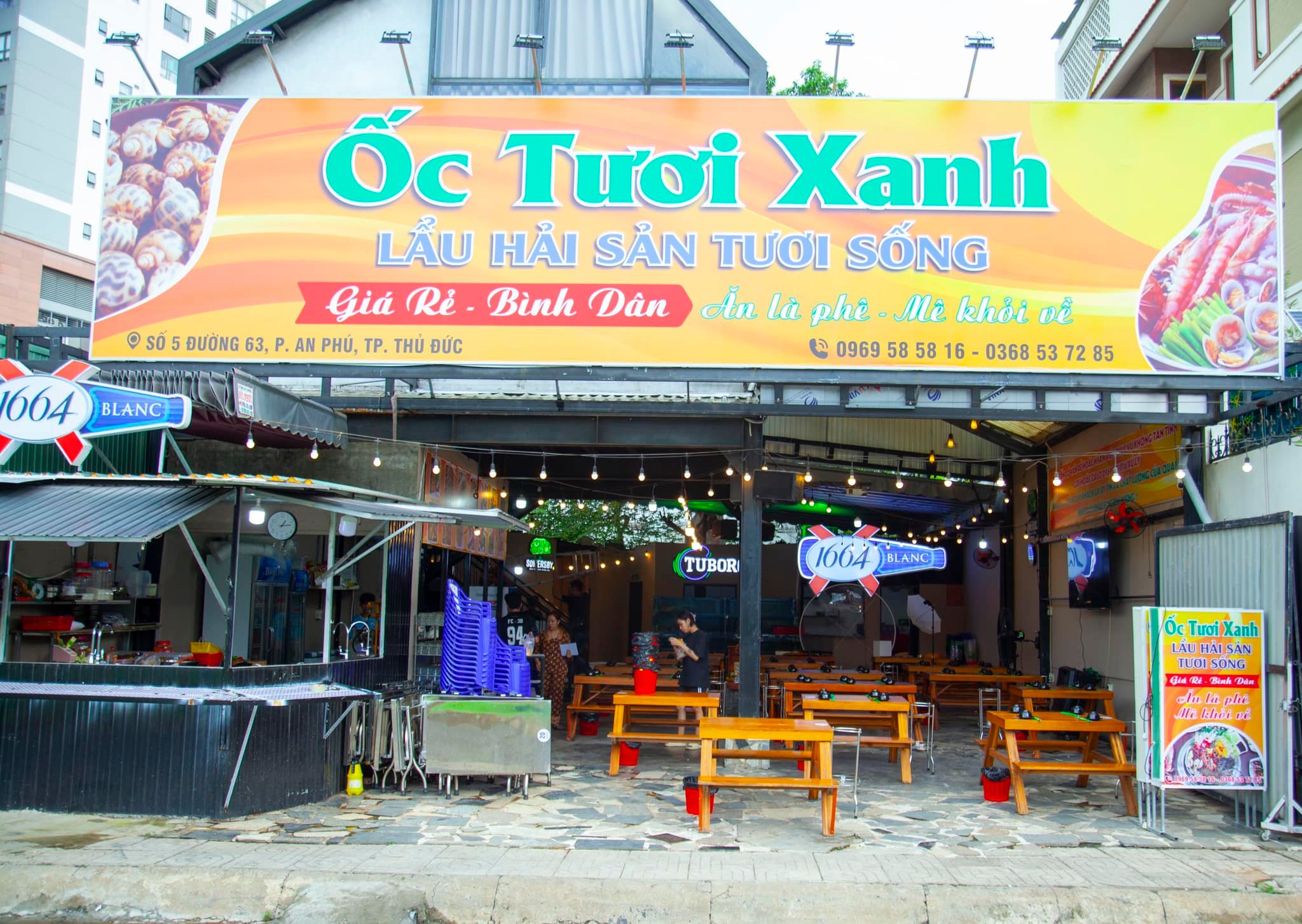 Quán Ốc Tươi Xanh - Hương vị biển cả đậm đà giữa lòng thành phố