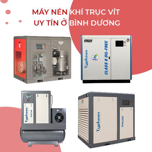 TOP 3 CÔNG TY CUNG CẤP MÁY NÉN KHÍ TRỤC VÍT UY TÍN Ở BÌNH DƯƠNG