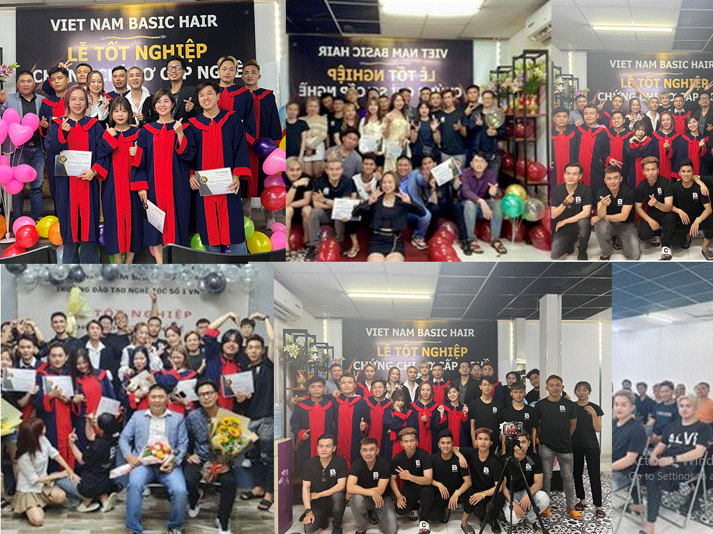 Khám Phá Chương Trình Học “Cầm Tay Chỉ Việc” Tóc Tại VNBasicHairAcademy
