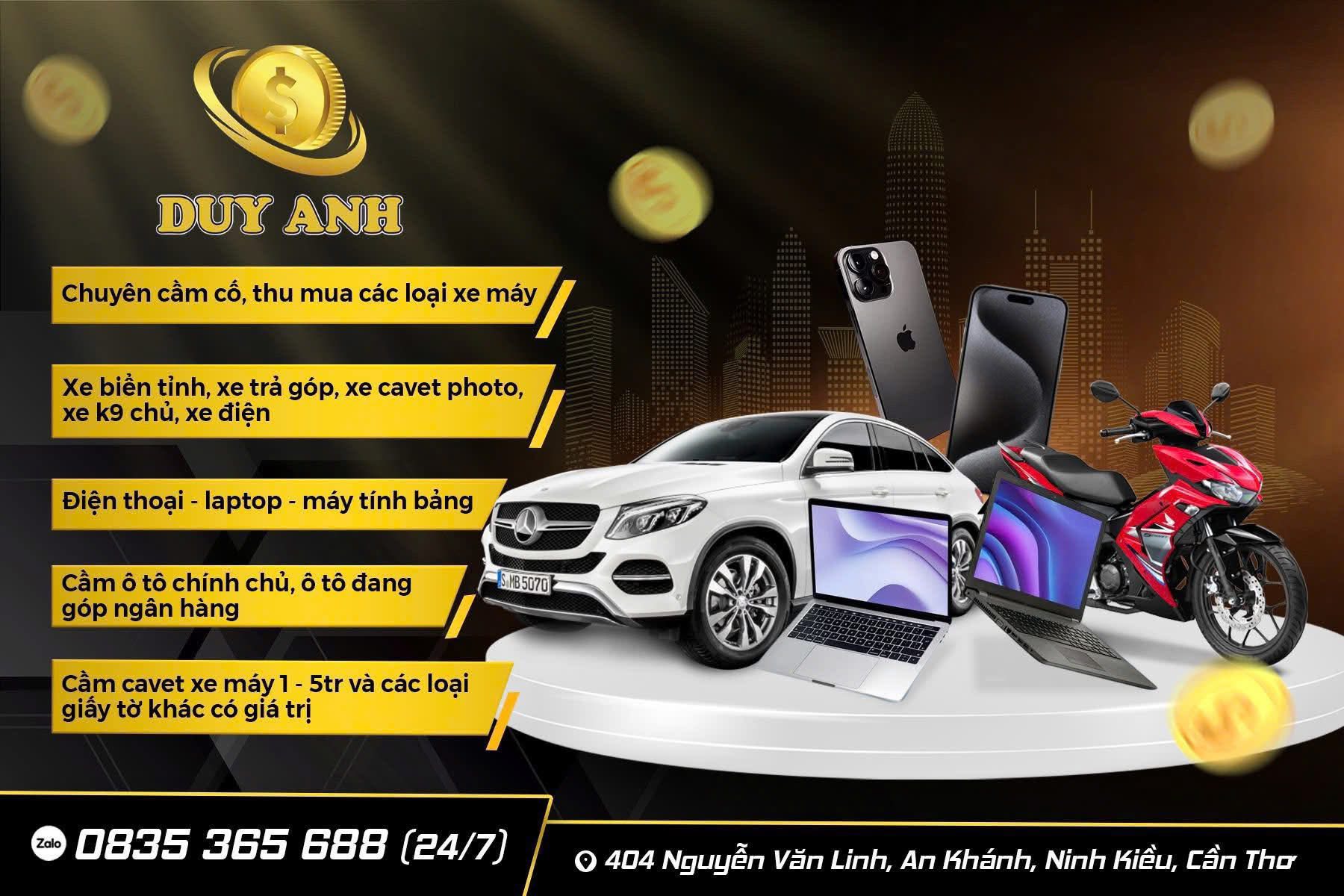 Top 3 Đơn Vị Cầm Đồ Uy Tín Tại Cần Thơ – Cầm Đồ Duy Anh Dẫn Đầu Về Uy Tín Và Dịch Vụ