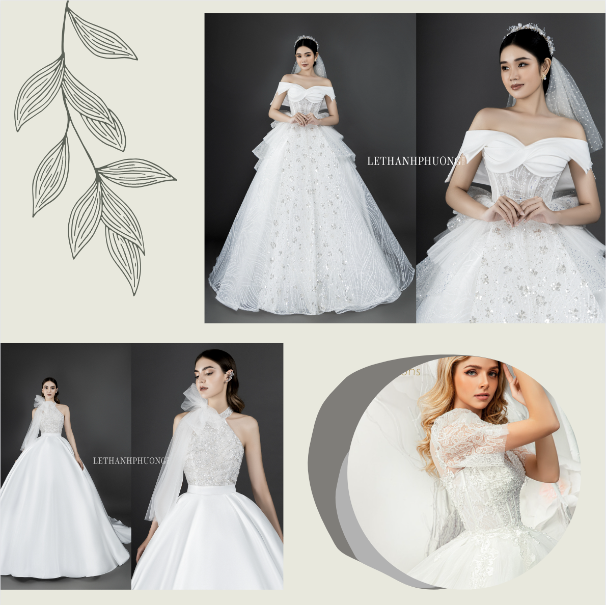 Thuê áo cưới Bình Thạnh - Lê Thanh Phương Bridal