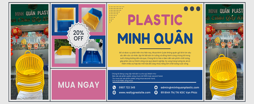 Top 3 Công ty cung cấp sản phẩm nhựa chất lượng tốt và uy tín tại TP HCM