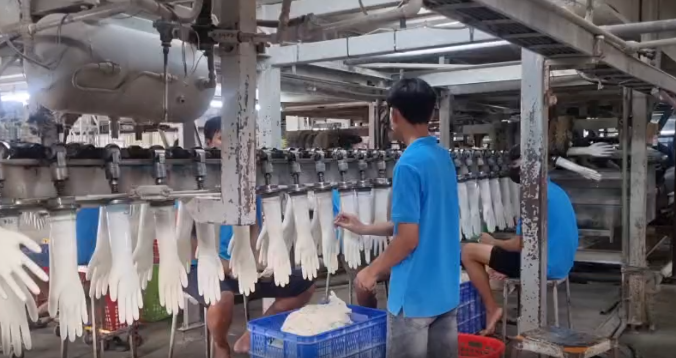 Top 3 đơn vị chuyên dây chuyền sản xuất găng tay cao su