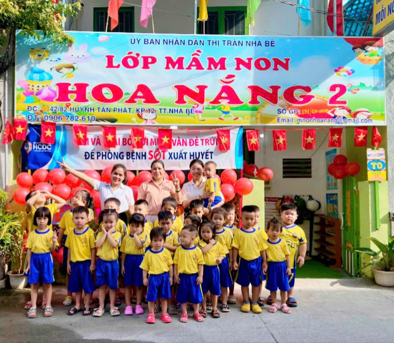 Top 3 lớp mầm non giáo dục chất lượng tốt tại Nhà Bè