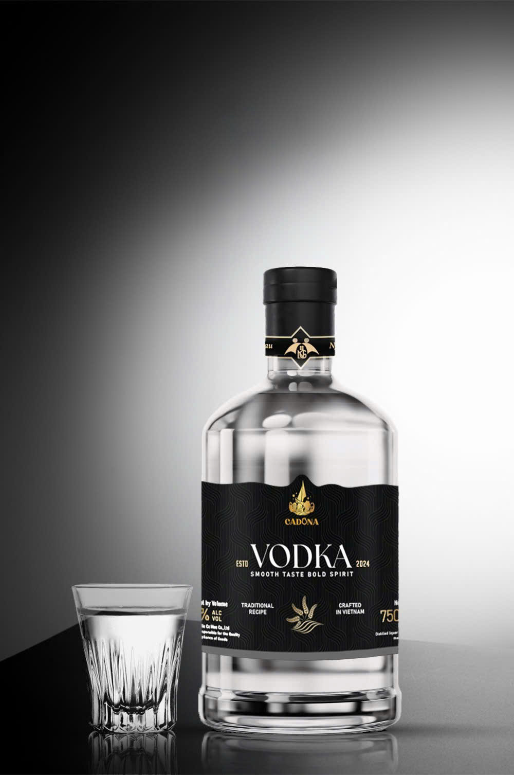 Rượu Cadona: Tinh tế trong từng giọt rượu, thanh lịch trong thiết kế