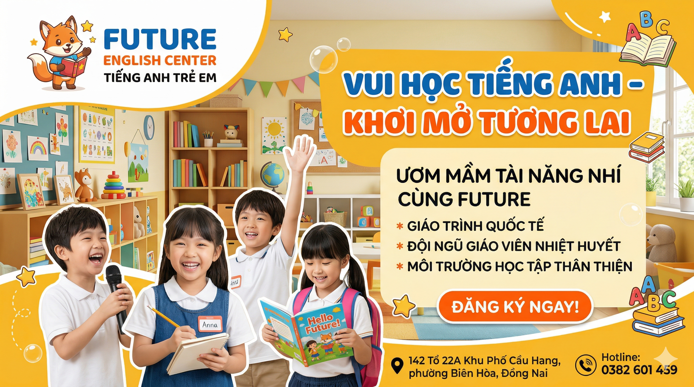 Top 3 Trung Tâm Tiếng Anh Hàng Đầu Đồng Nai 2026 – Nâng Cao Kỹ Năng Nhanh Chóng