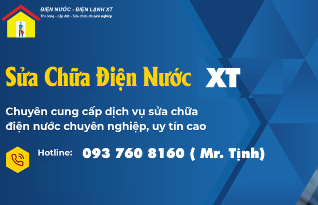 Dịch vụ sửa chữa điện nước XT tại TP HCM uy tín, chuyên nghiệp