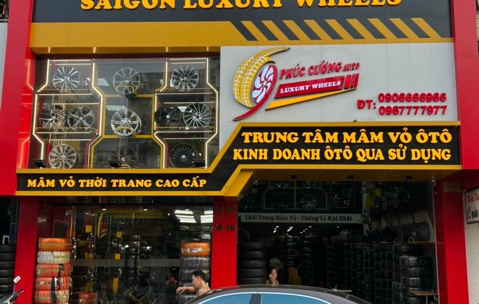 Top cửa hàng kinh doanh Mân xe, Lốp xe chất lượng nhất tại HCM
