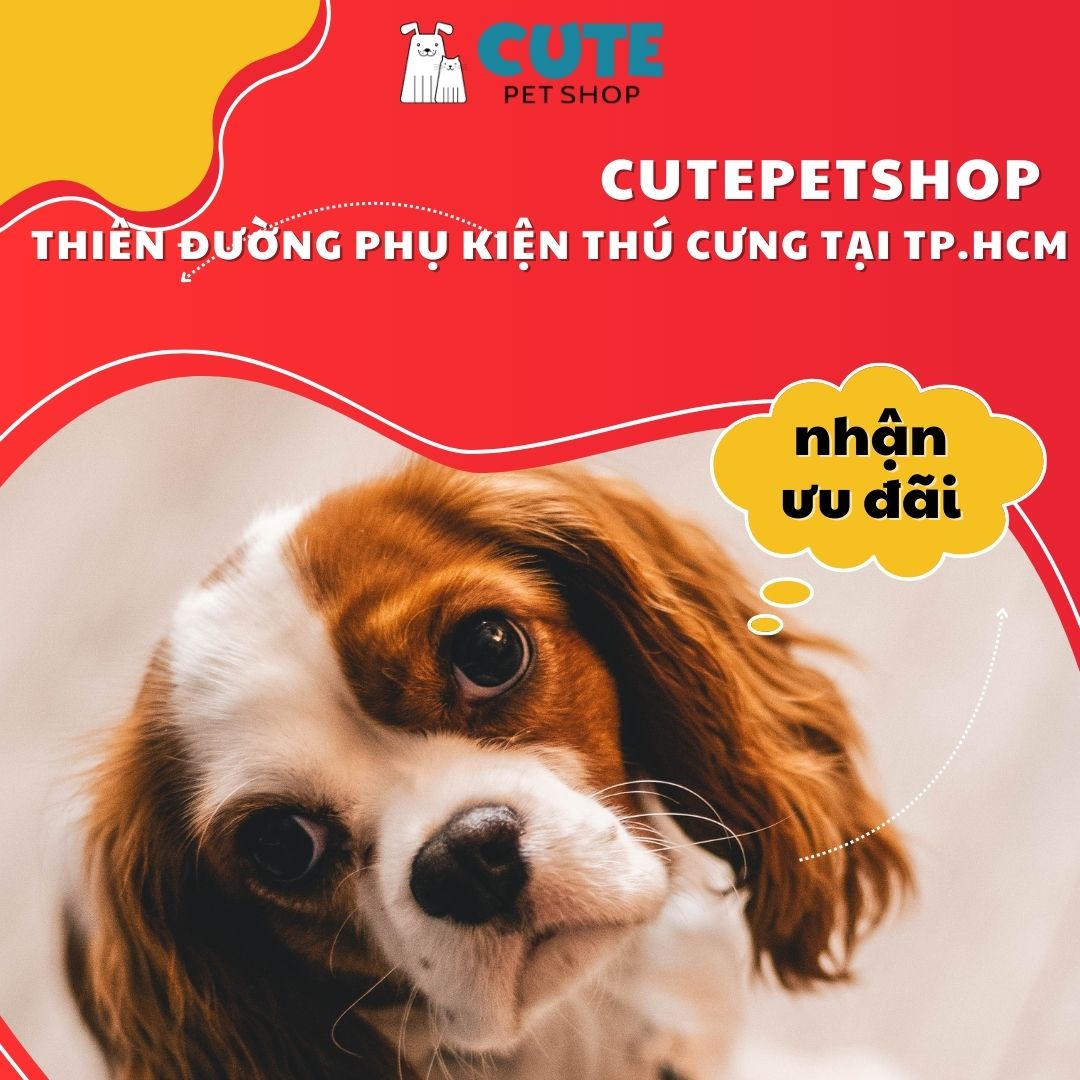 CUTEPETSHOP - Thiên đường phụ kiện thú cưng tại TP.HCM