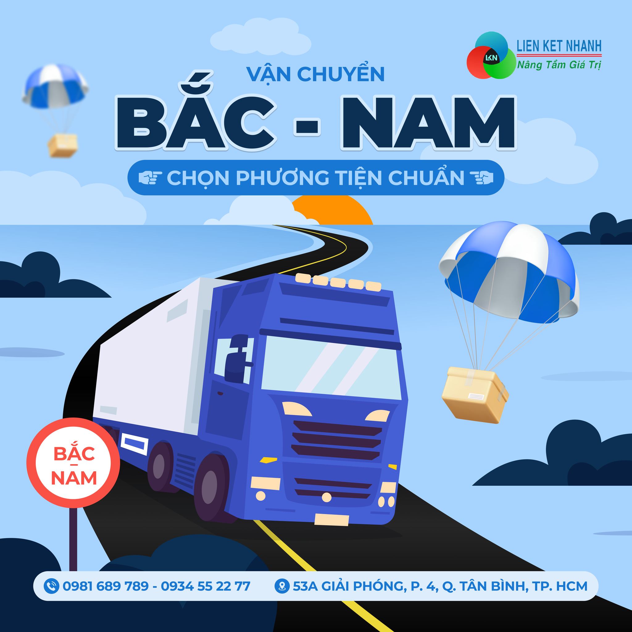 CÔNG TY TNHH TMDV GIAO NHẬN QUỐC TẾ LIÊN KẾT NHANH - DỊCH VỤ GỬI HÀNG TRONG NƯỚC NHANH CHÓNG, UY TÍN