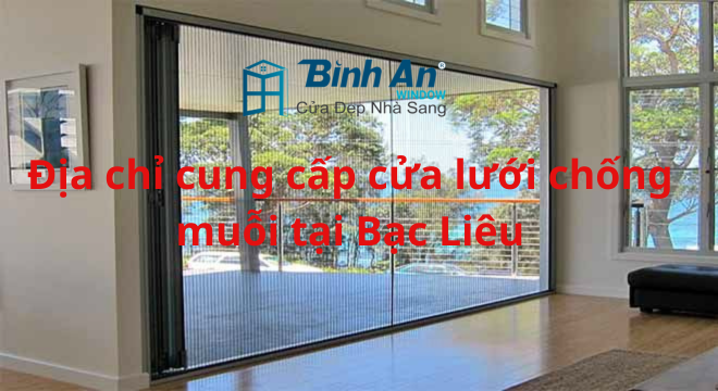 BÌNH AN WINDOW - Đối Tác Tin Cậy Cung Cấp Cửa Lưới Chống Muỗi tại Bạc Liêu