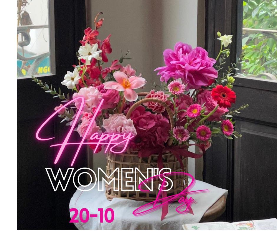 Chào mừng Ngày 20/10 tại Cửa hàng Hoa Tươi Tươi - Nơi Những Điều Tuyệt Vời Bắt Đầu