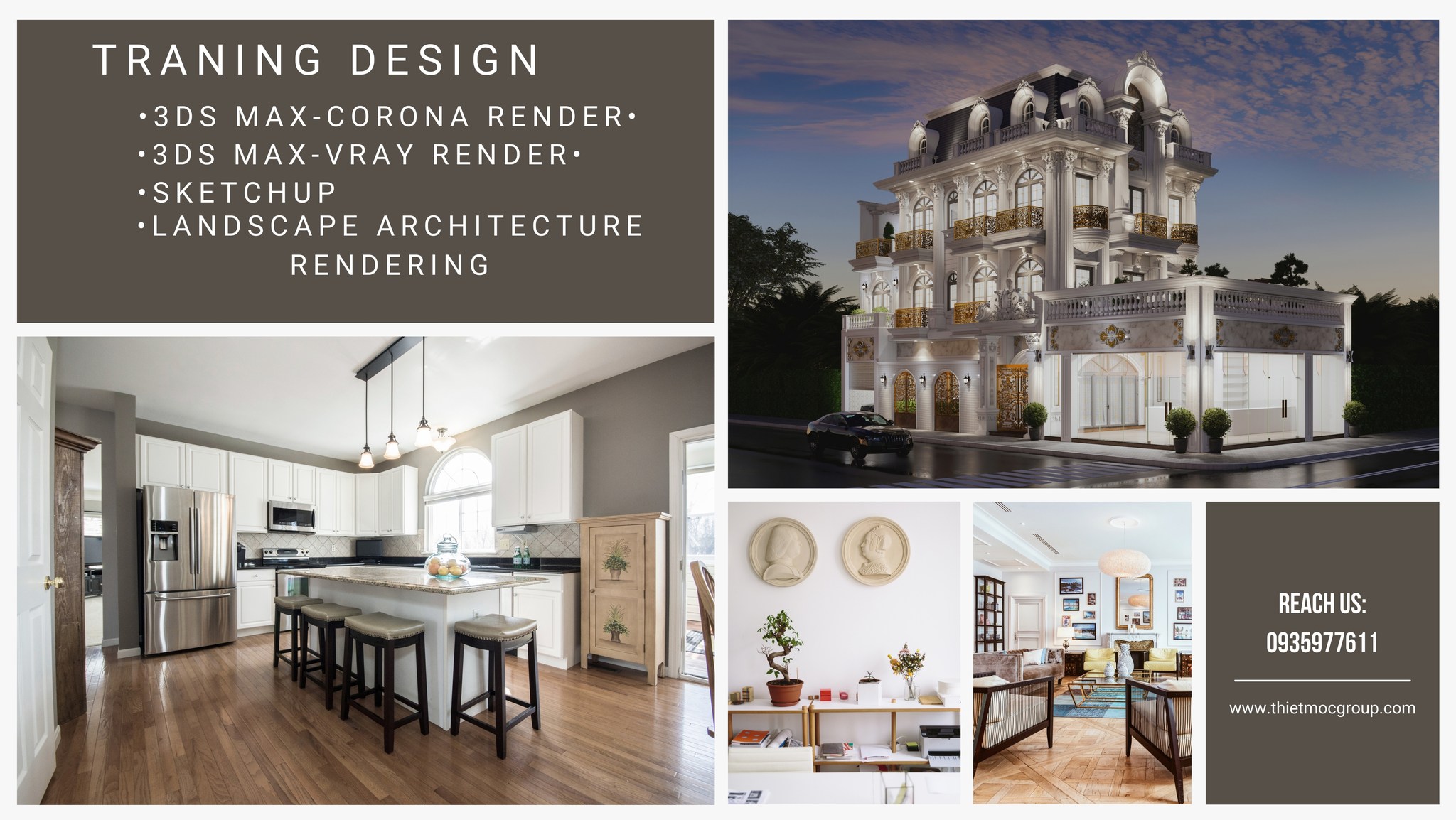 Top 3 Đơn Vị Đào Tạo Thiết Kế 3D Xây Dựng Đẹp Khu Vực Hồ Chí Minh