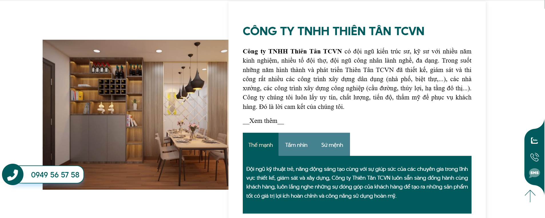 Top 3 Lý Do Nên Chọn Công Ty TNHH Thiên Tân TCVN Là Đơn Vị Hợp Tác Về Thi Công Và Xây Dựng