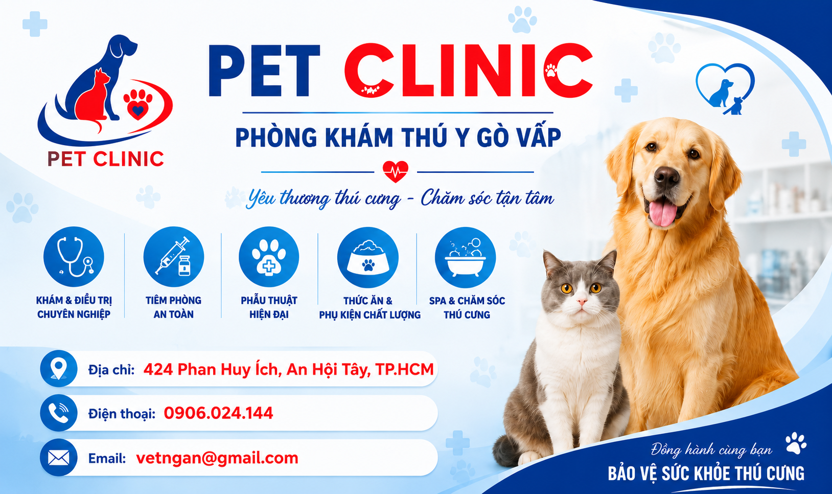Top 3 Phòng Khám Thú Y Uy Tín, Chất Lượng Tại An Hội Tây Được Nhiều Khách Hàng Tin Tưởng