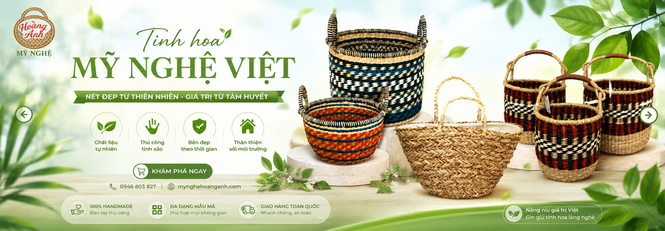 Top 3 Đơn Vị Sản Xuất Và Xuất Khẩu Đồ Thủ Công Mỹ Nghệ Mẫu Mã Đẹp, Uy Tín Chất Lượng