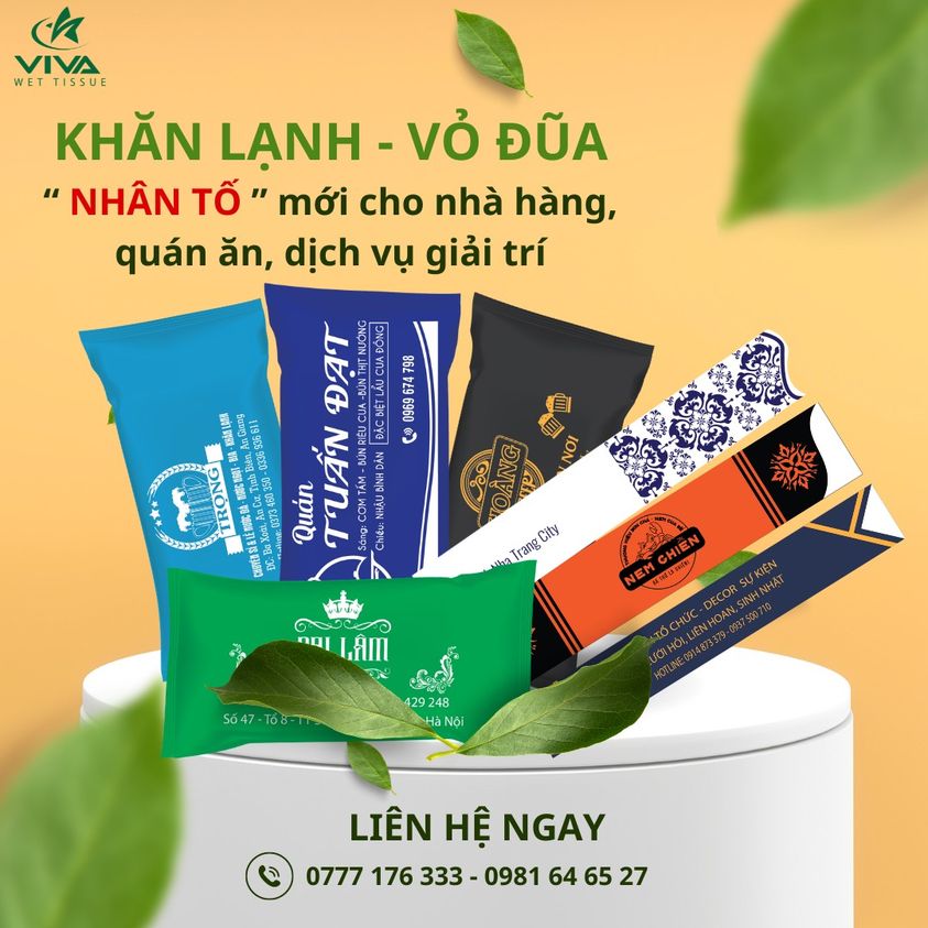 khăn lạnh Viva