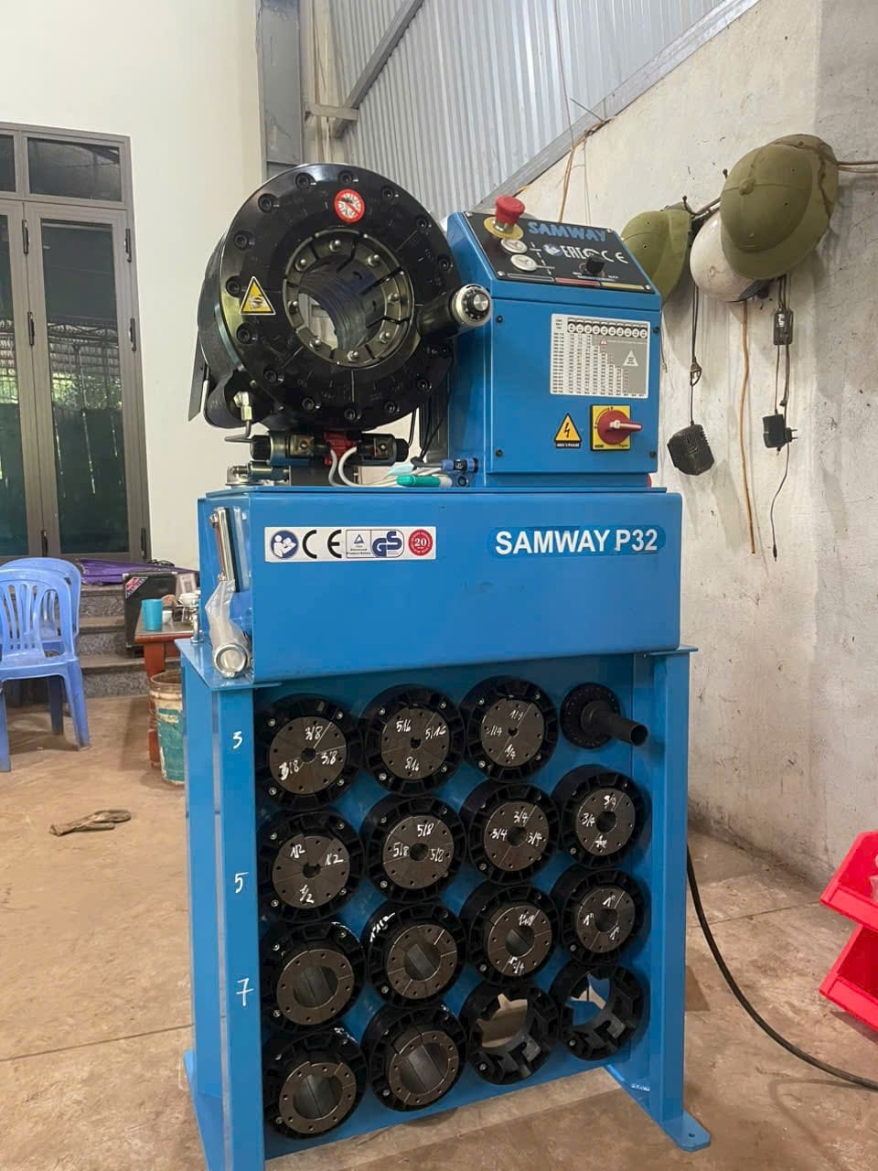 Máy bấm ống Samway P32 – “Siêu anh hùng” thầm lặng cứu nguy mọi mối nối