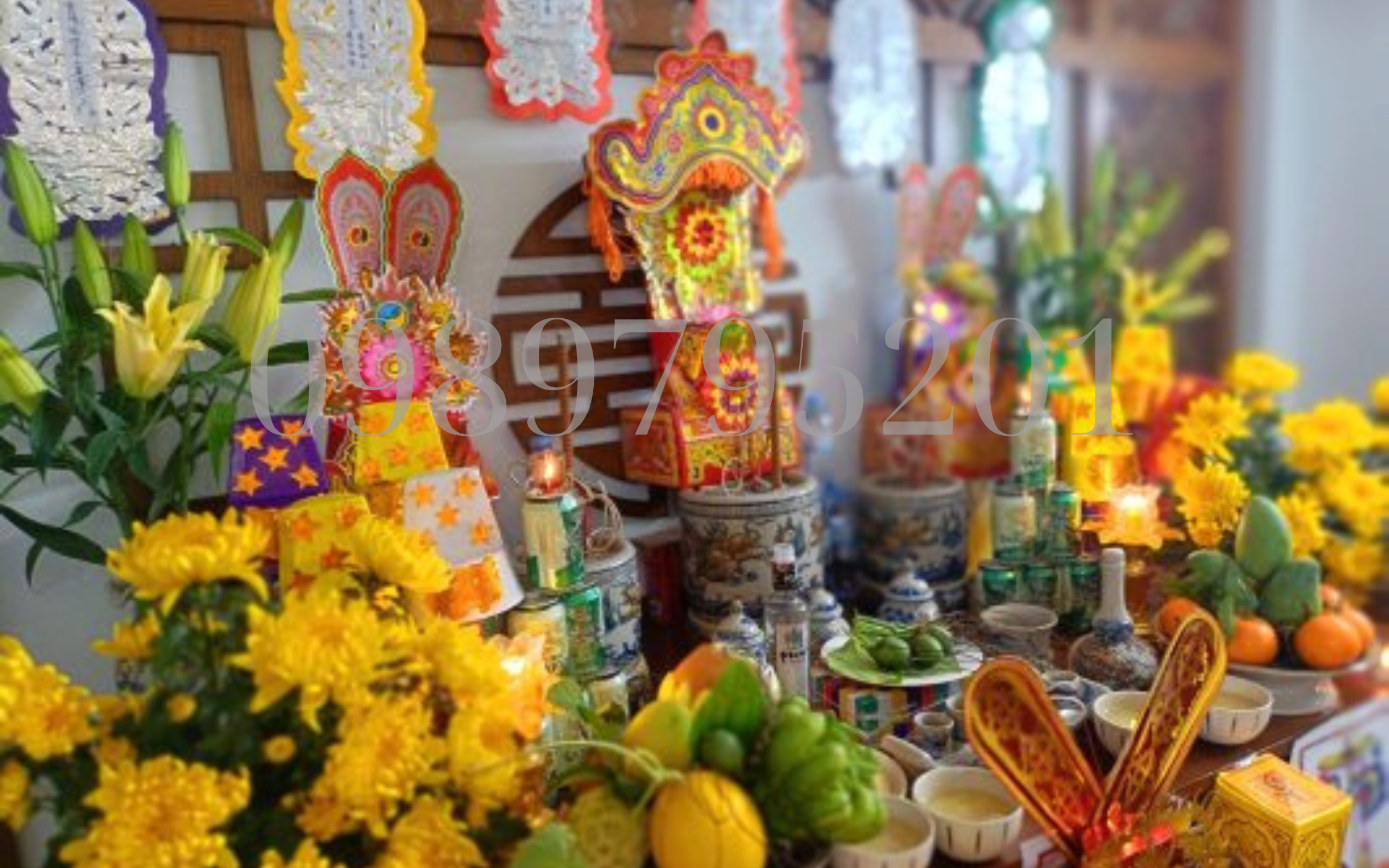 thầy cúng dâng sao giải hạn