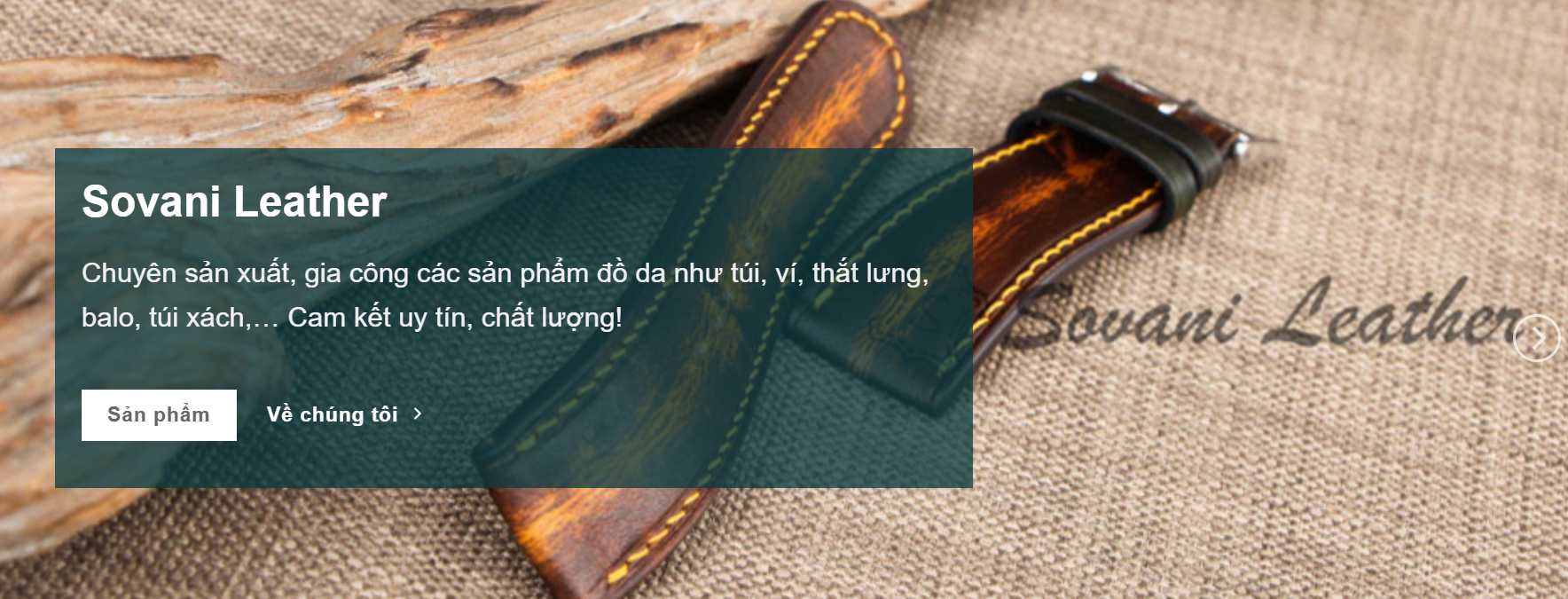 xưởng sản xuất đồ da thật