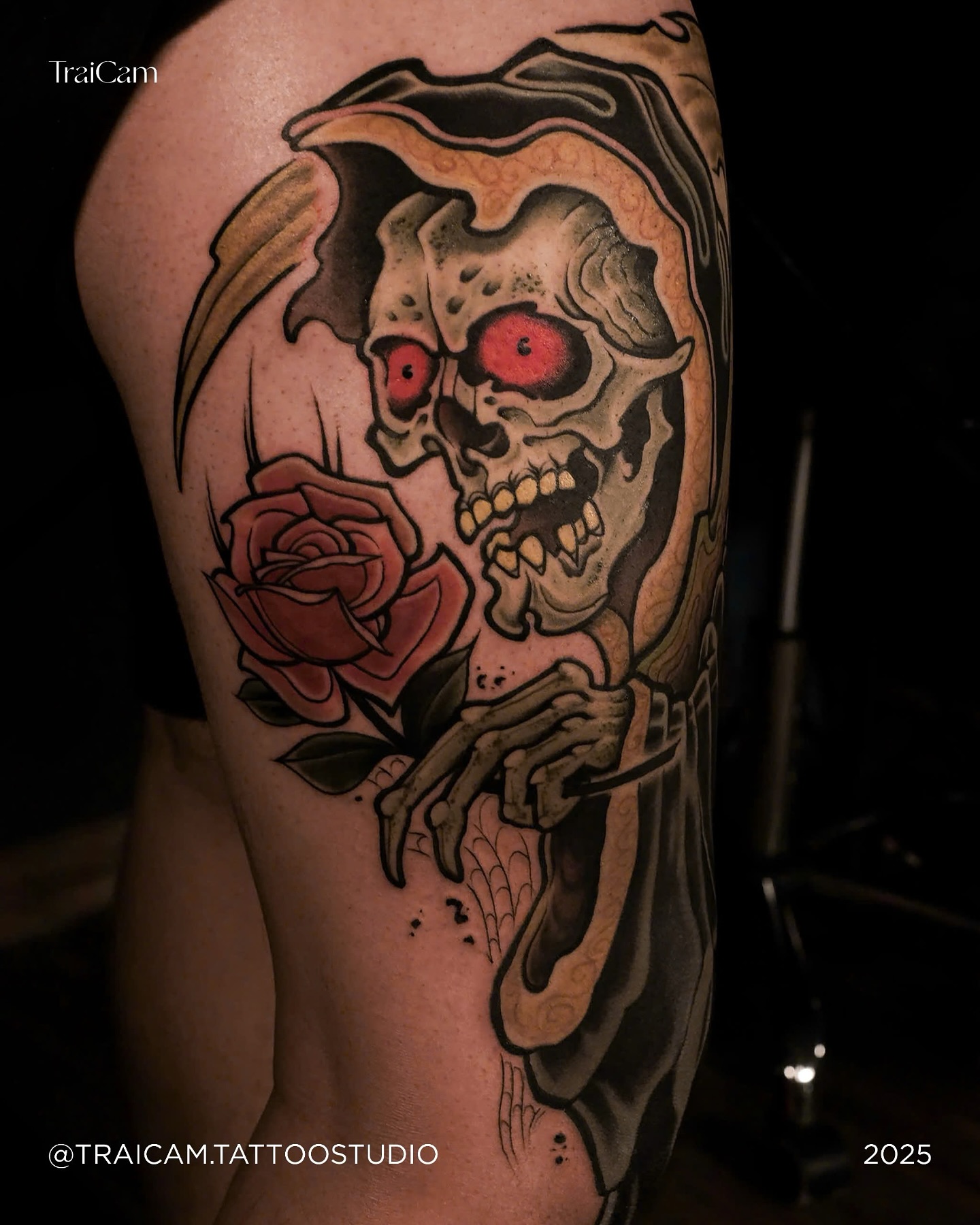 trai cam tattoo