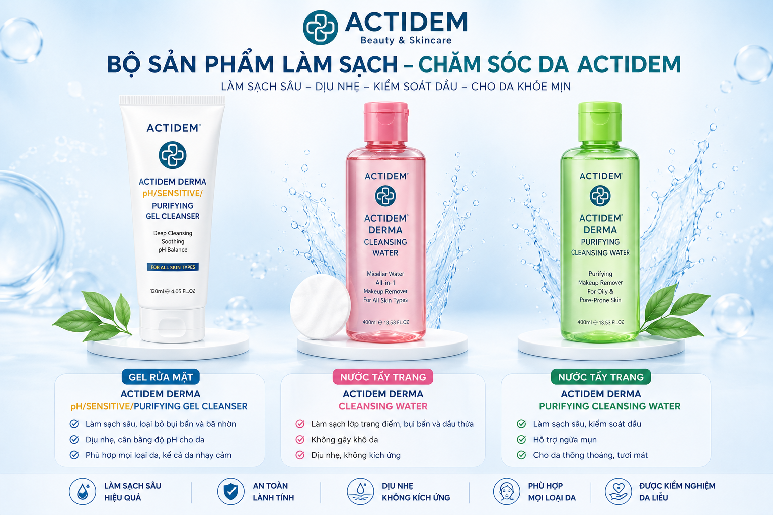 Cách loại bỏ dầu thừa cho da dầu mụn hiệu quả và an toàn
