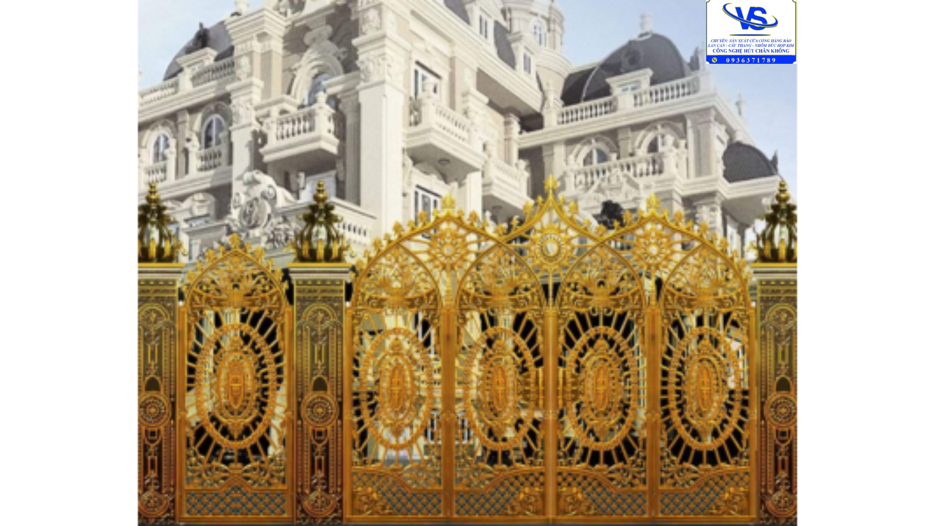Cổng Nhôm Đúc Vạn Sự là sự lựa chọn hoàn hảo cho kiến trúc đẹp và bền vững