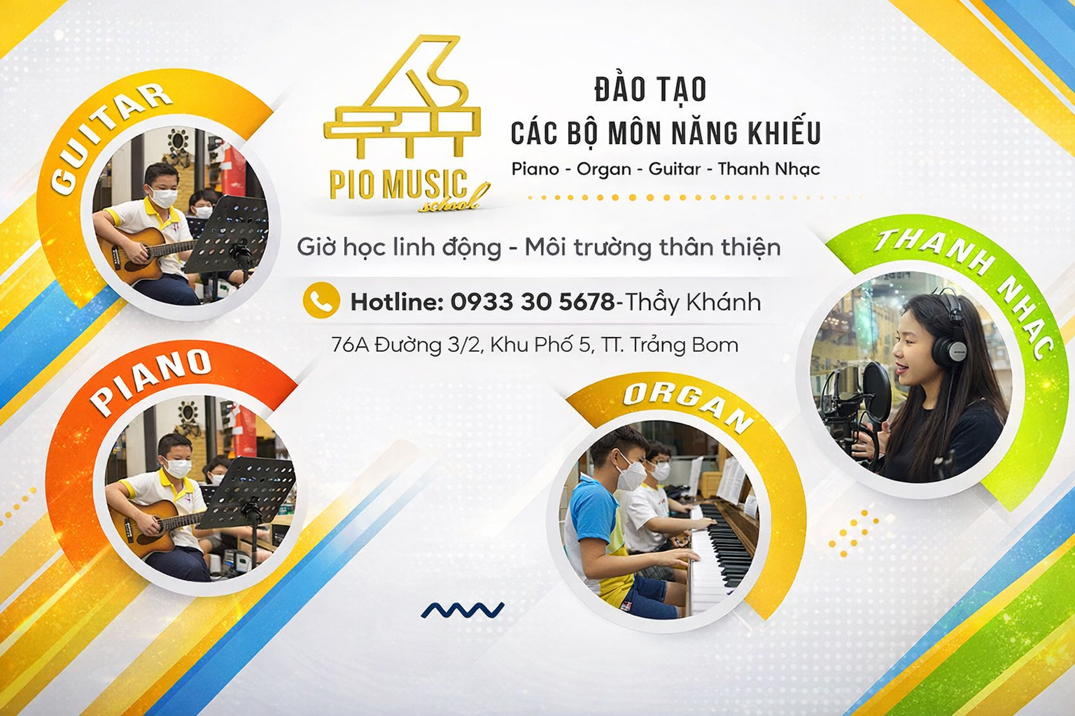 Top 3 Trung Tâm Đào Tạo Âm Nhạc Uy Tín & Chất Lượng Nhất Hiện Nay tại Trảng Bom, Đồng Nai