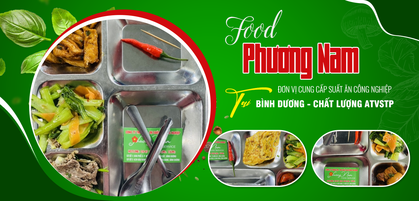 ⭐ TOP 3 Công Ty Suất Ăn Công Nghiệp Uy Tín Tại Bến Cát – Bình Dương