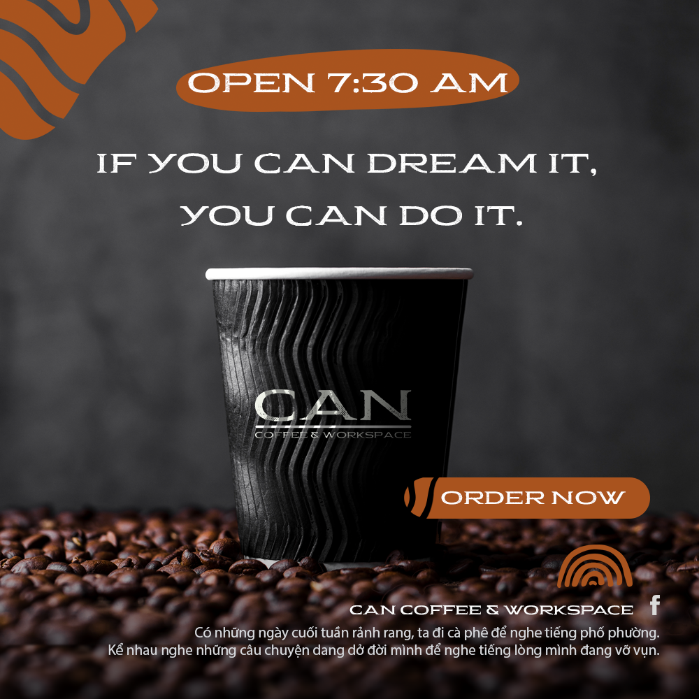 Can Coffee - Không gian học tập và làm việc lý tưởng tại Thủ Đức