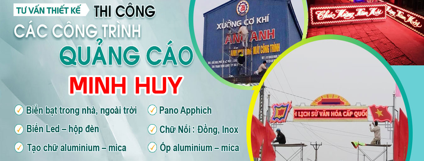 quảng cáo Minh Huy