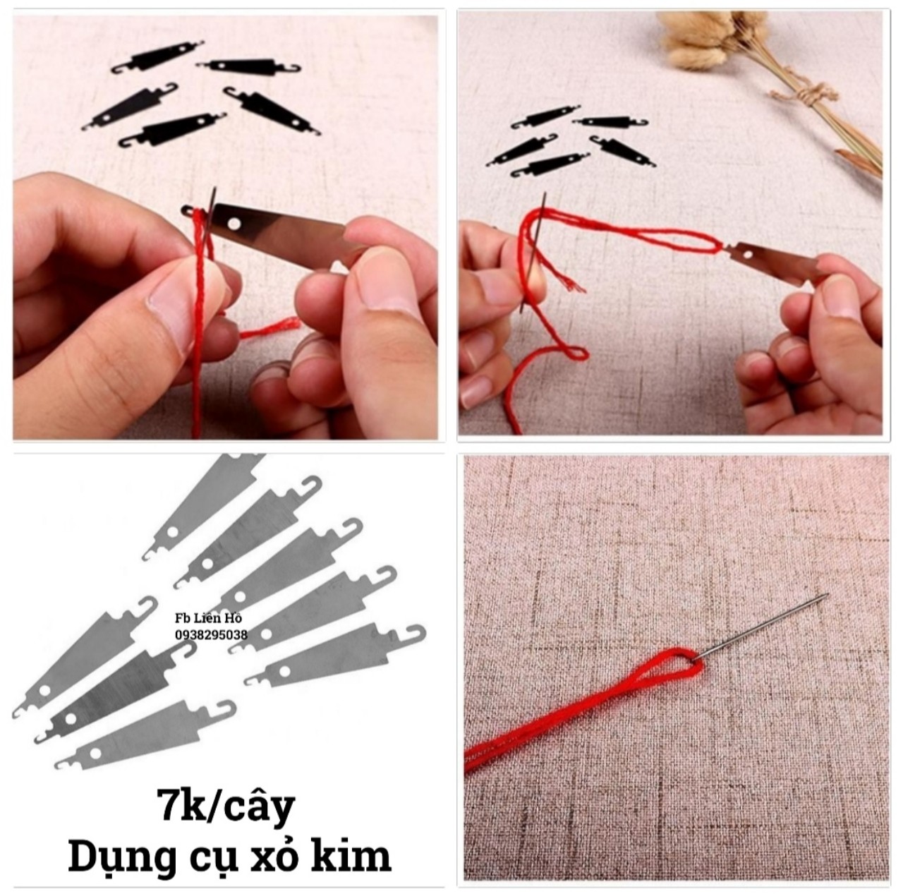 Kim móc đa năng nhiều size