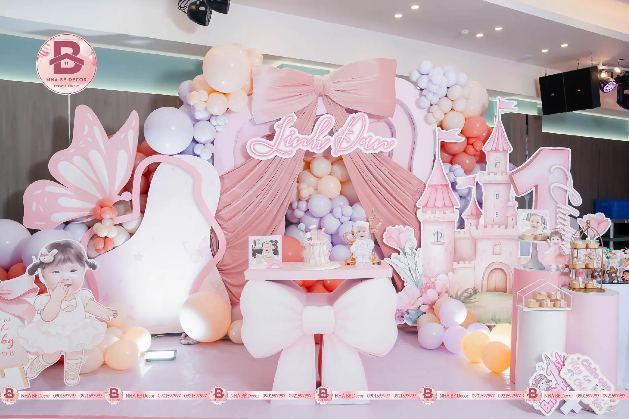 Trang Trí Thôi Nôi Bé Gái – Gửi Trọn Yêu Thương Trong Ngày Đầu Đời